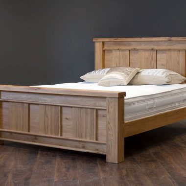 5ft King Size DiMarco Solid Oak Bed-frame