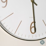 Clockworks chrome modern clock - Image 7