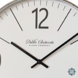 Clockworks chrome modern clock - Image 4
