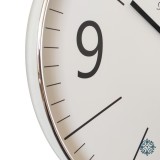 Clockworks chrome modern clock - Image 2