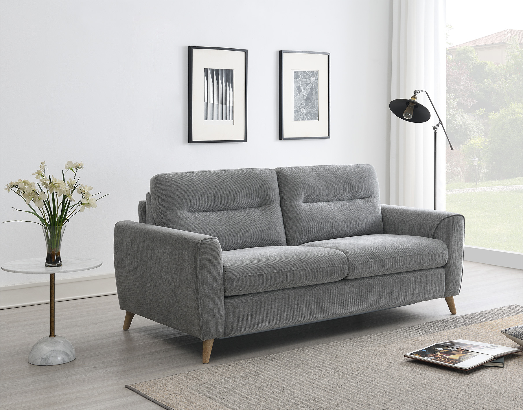 Anderson Contemporary Static Fabric Sofa Range - Image 2