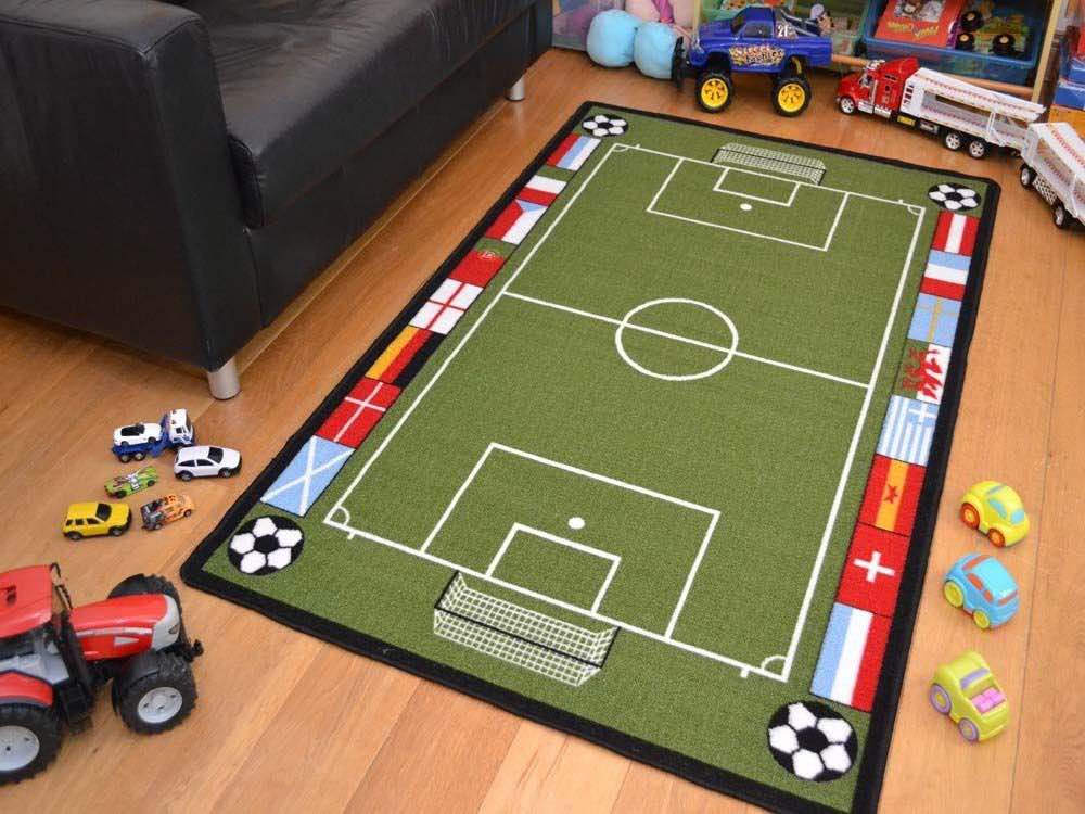 Kids Rug - 'Football'