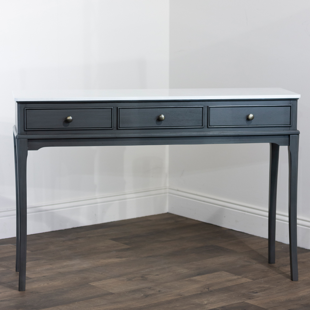 Monroe 3 dr console with marble top russell - TL6599 - Image 2