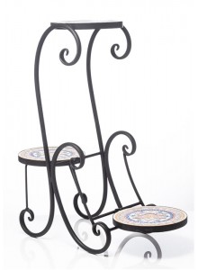 The Grange Collection Mosaic 3-Plant Stand Product Code: TN15