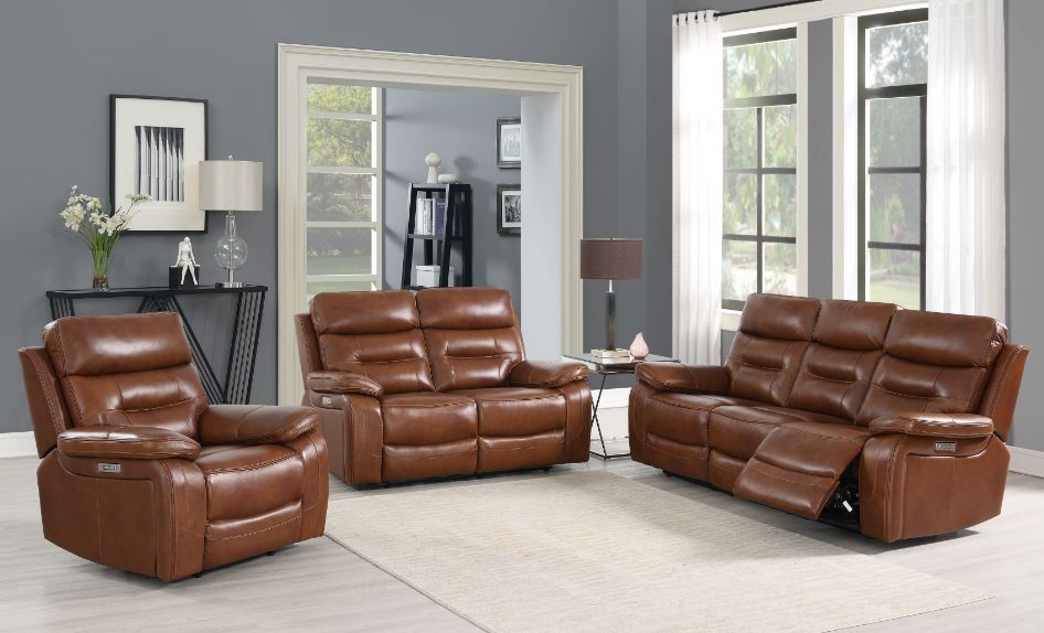 texas leather reclining suite