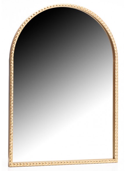 Gold Antique Arched Mirror