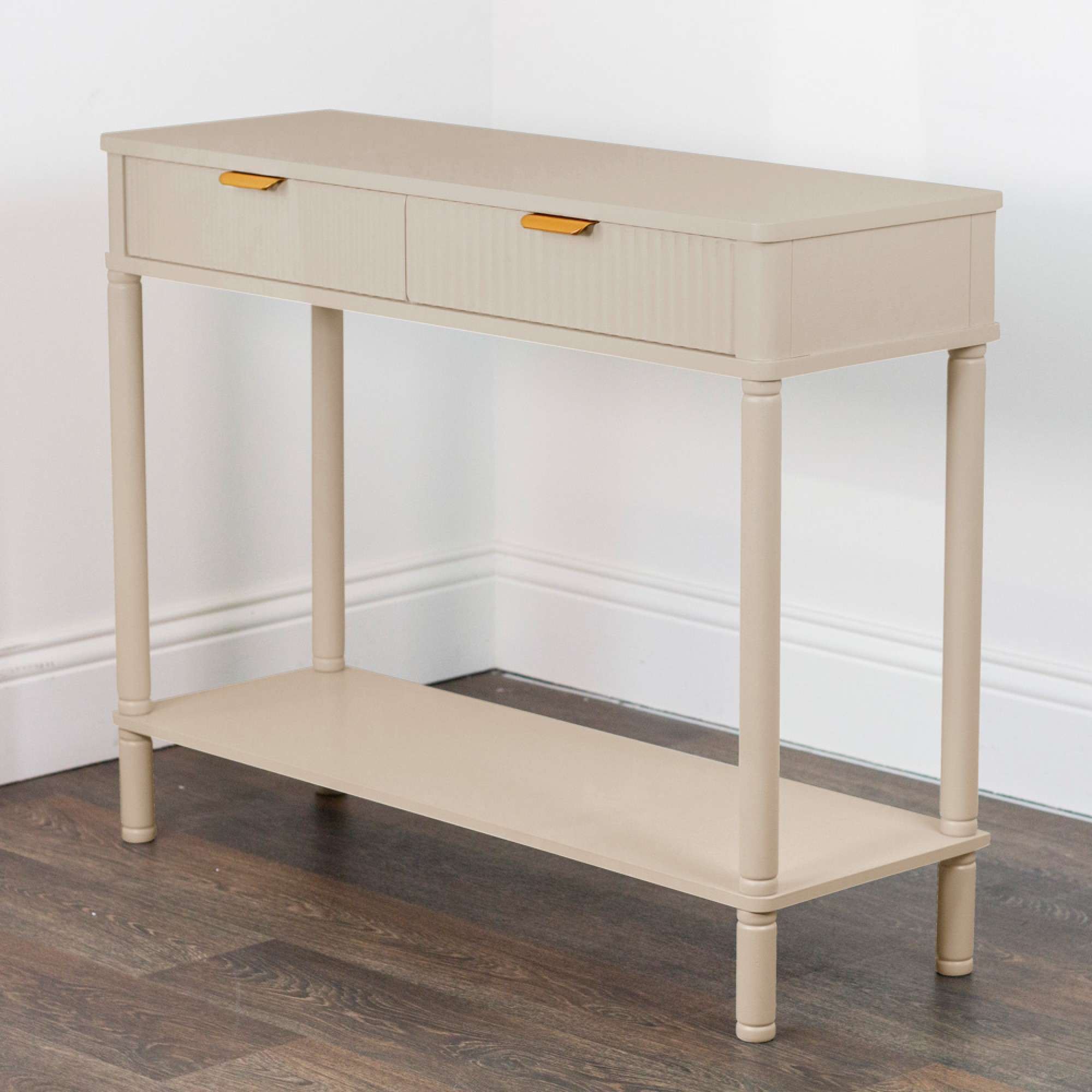 'Parson' 2 Drawer Console Table - Image 2