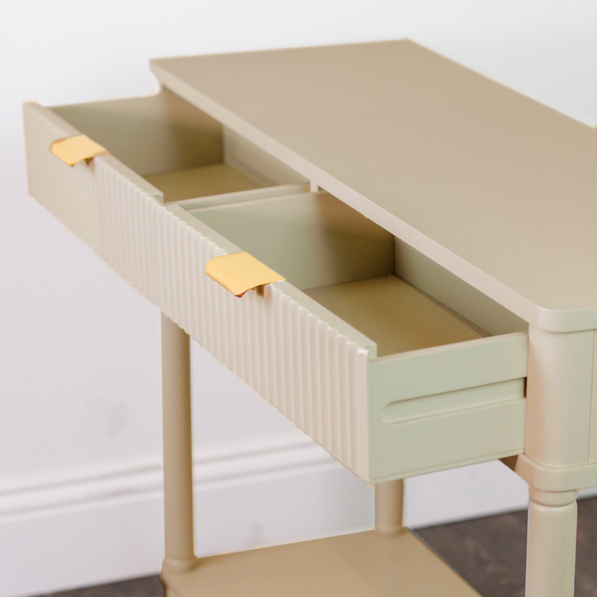 'Parson' 2 Drawer Console Table - Image 4