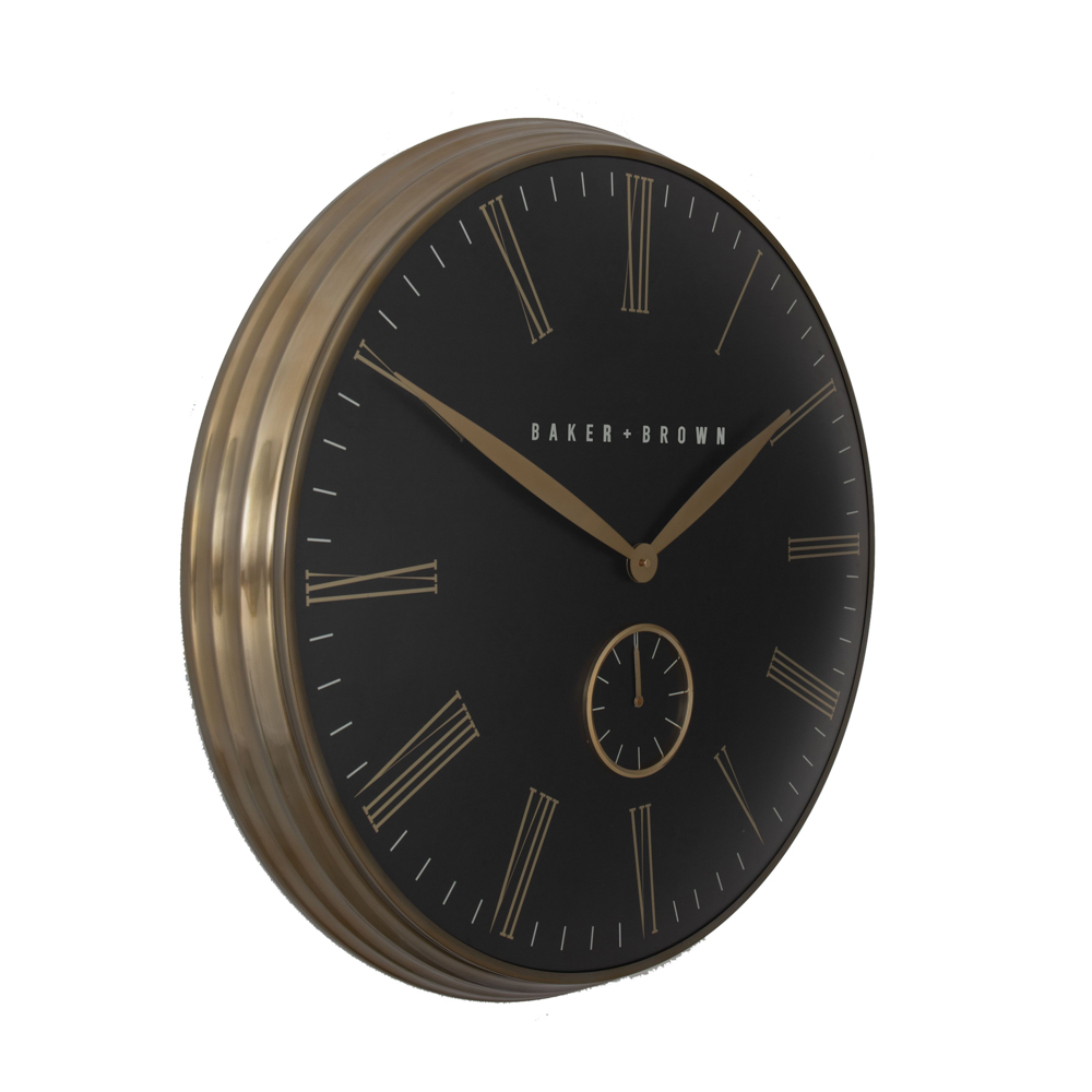 TL6840 BAKER AND BROWN CLOCK 72CM