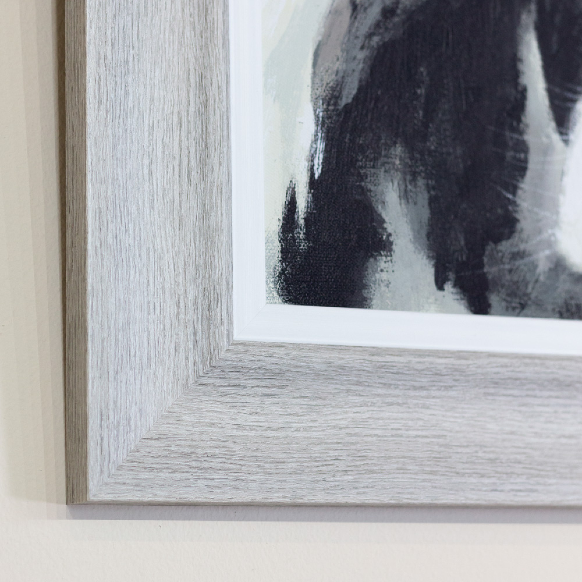 Framed print dairy dolls 95 x 47 cm