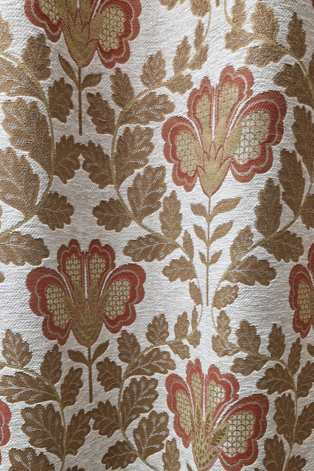 BALI NATURAL CURTAINS Readymade Interlined Eyelet Curtains in Natural 90X90 - Image 2