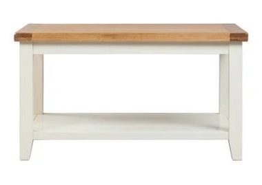 Cream Oak Coffee Table