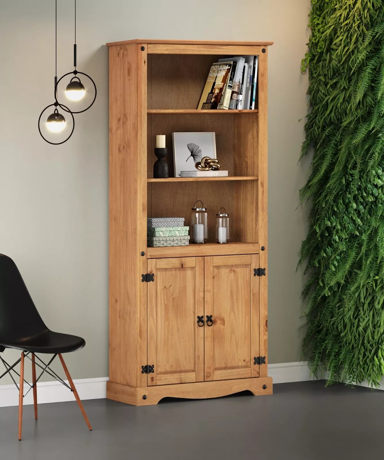 corona 2 Door Bookcase