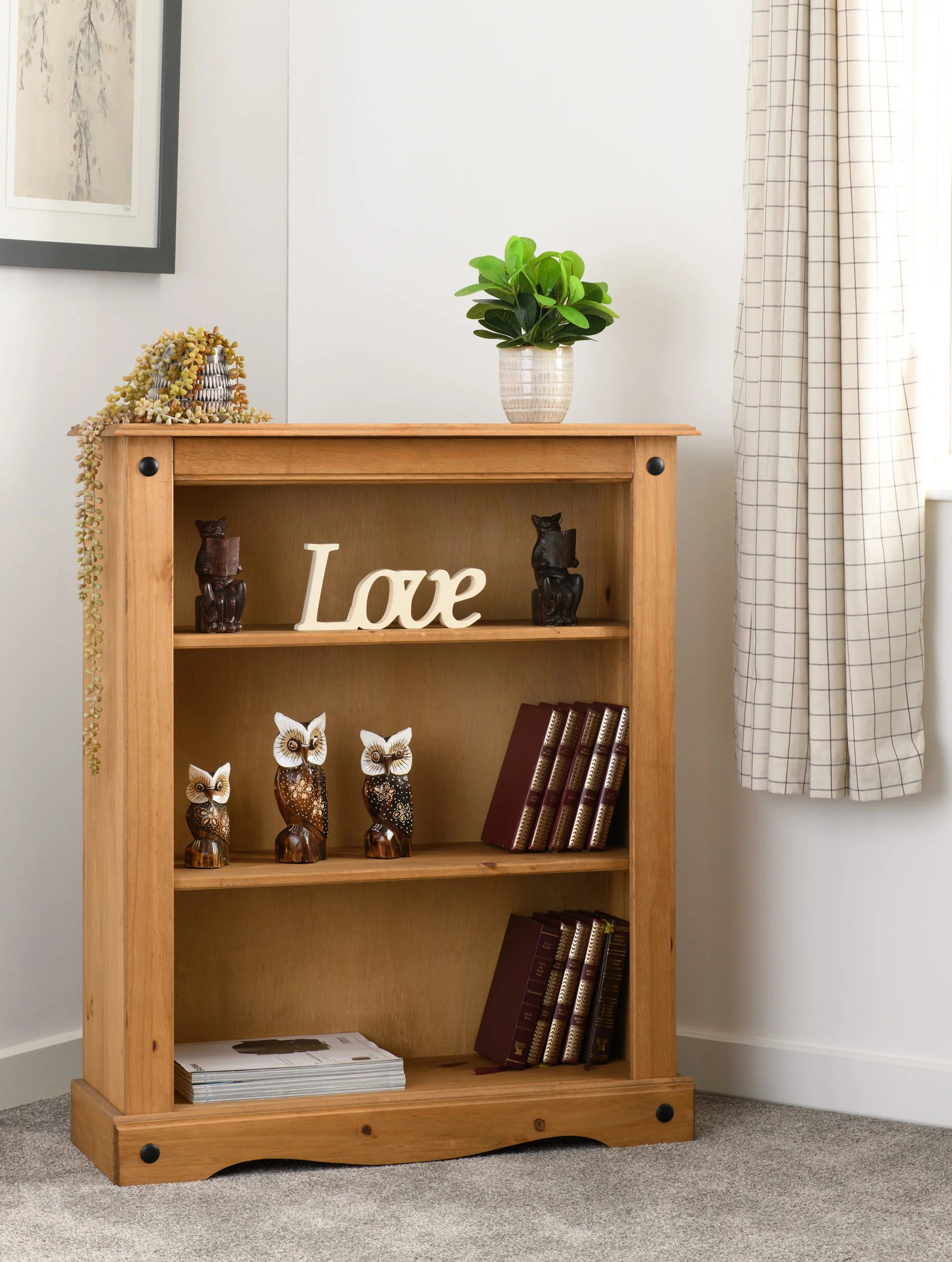 Corona Small Bookcase