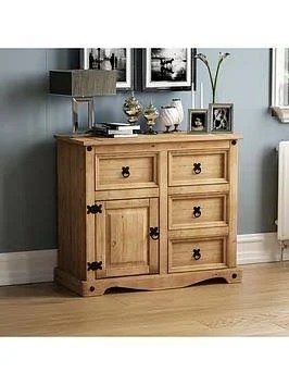 CORONA 1 DOOR 5 DRAWER SIDEBOARD - Image 3