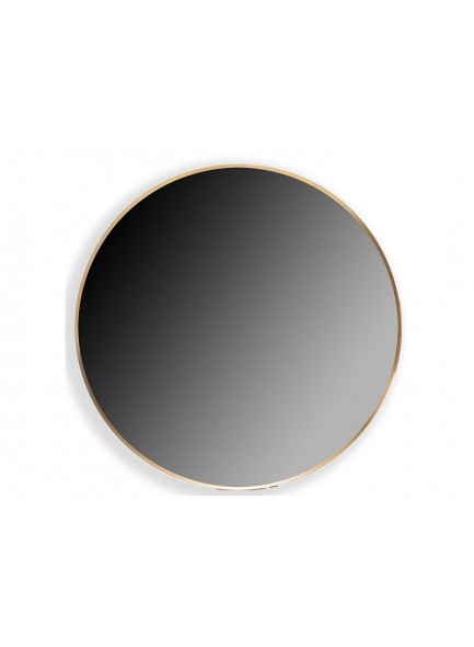 Round Gold Mirror – 80x80x3.5cm Add a touch of modern elegance to your home with this stunning Round Gold Mirror. Measuring 80cm in diameter with a slim 3.5cm depth, this mirror features a sleek circular design and a refined gold frame that brings warmth and sophistication to any space. Whether hung above a console table, fireplace, or bathroom vanity, it’s the perfect piece to reflect light and elevate your décor. Size: 80 x 80 x 3.5 cm Minimalist gold frame Ideal for hallways, living rooms, bedrooms & bathrooms Wall-mounted design Enhances natural light and creates a sense of space