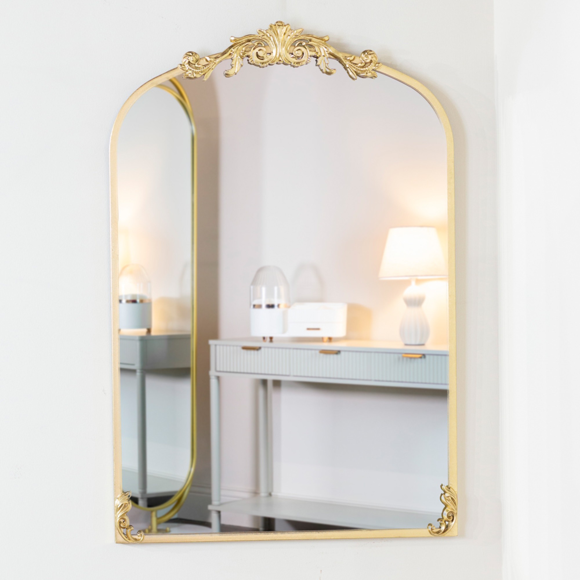 Charlotte mirror 90cm gold - Image 3