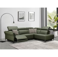 Milan Electric Corner Suite (Forest Green)