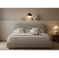 Donegal Bed Frame available in Grey and Cream - Image 5