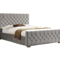 Galway Bed - Available in Grey and Silver - Image 8