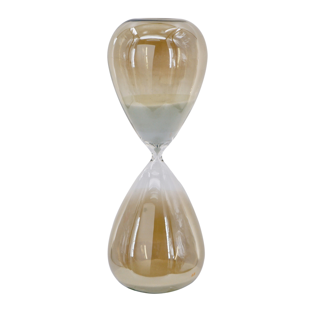 Diagonal hourglass 36cm white sand 90 minutes