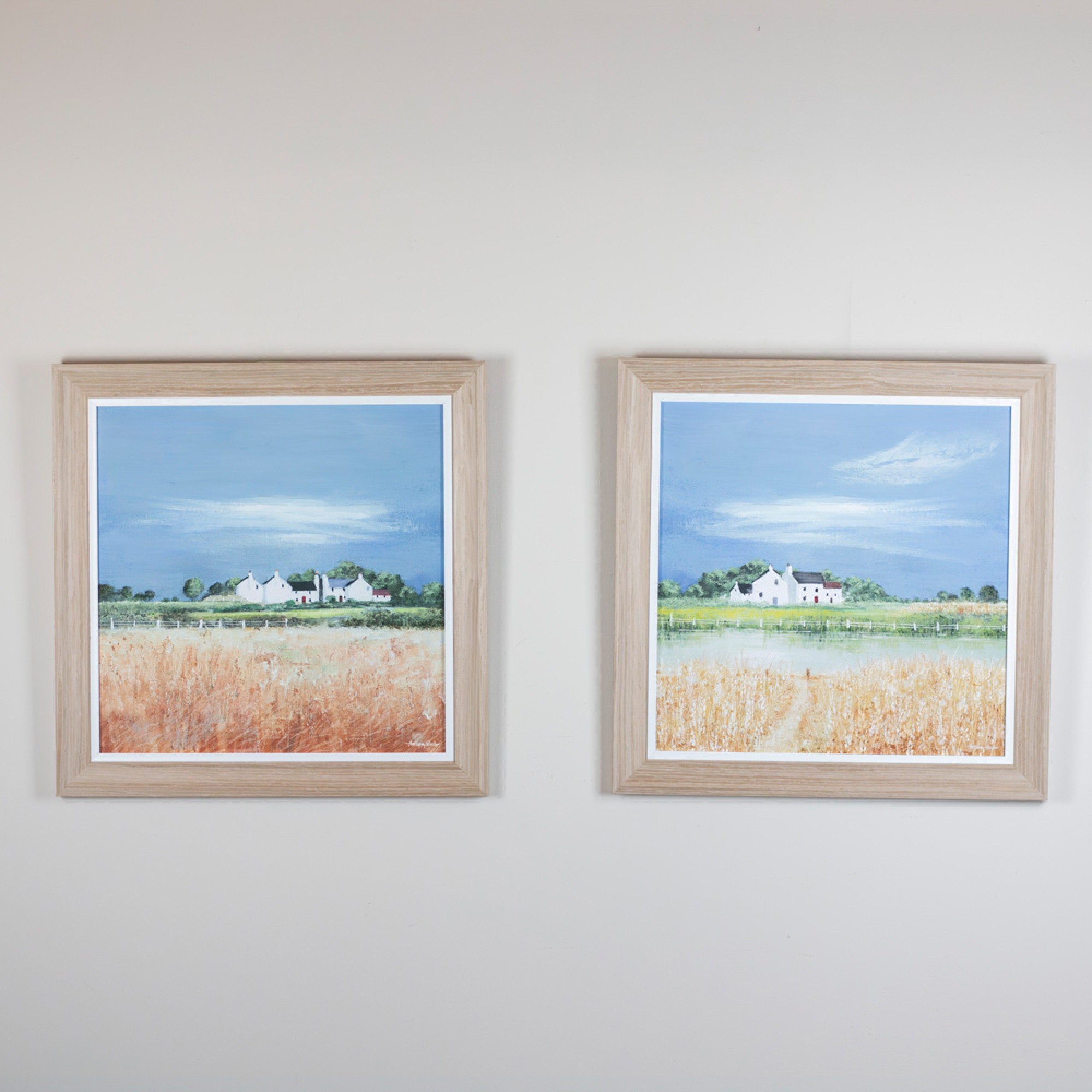 Framed print fields of gold 2 asst - Image 3