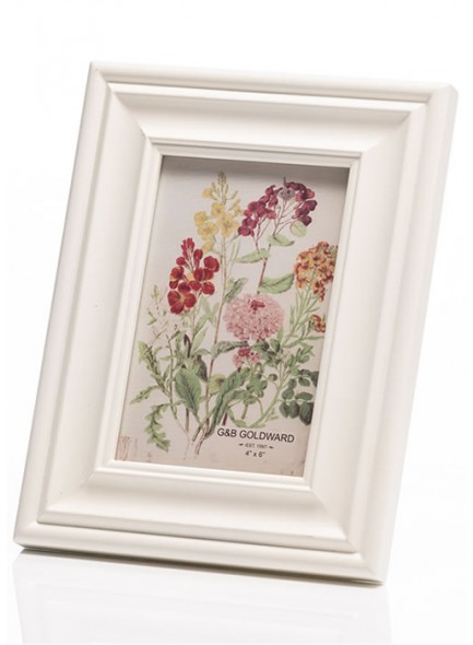 The Grange Collection White Frame 4x6in Product Code: GB29 Availability: In Stock