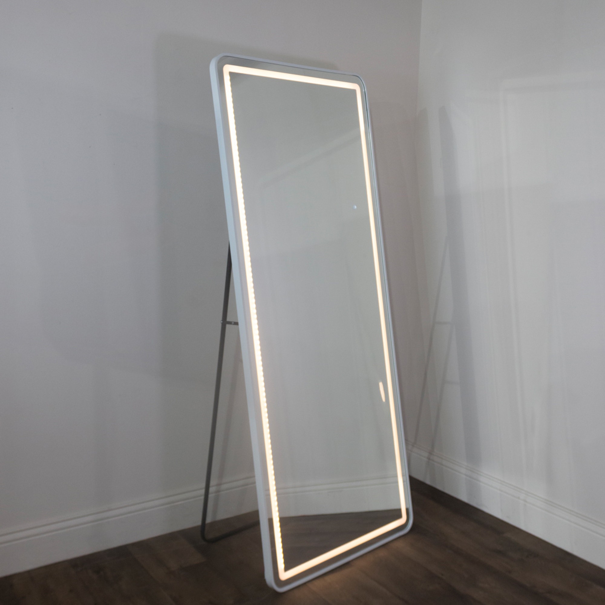 Led modena cheval mirror white 170 x 70cm-TL6296 - Image 2