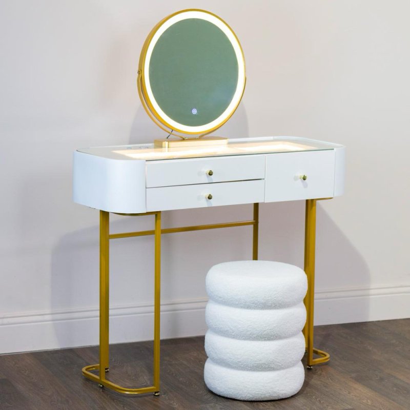 LAYLA DRESSING TABLE + STOOL