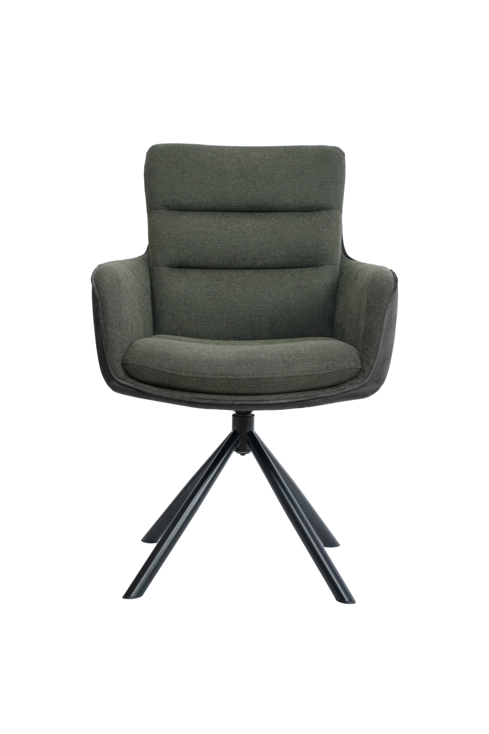 **Carly Fabric Swivel Dining Chair** - Image 7