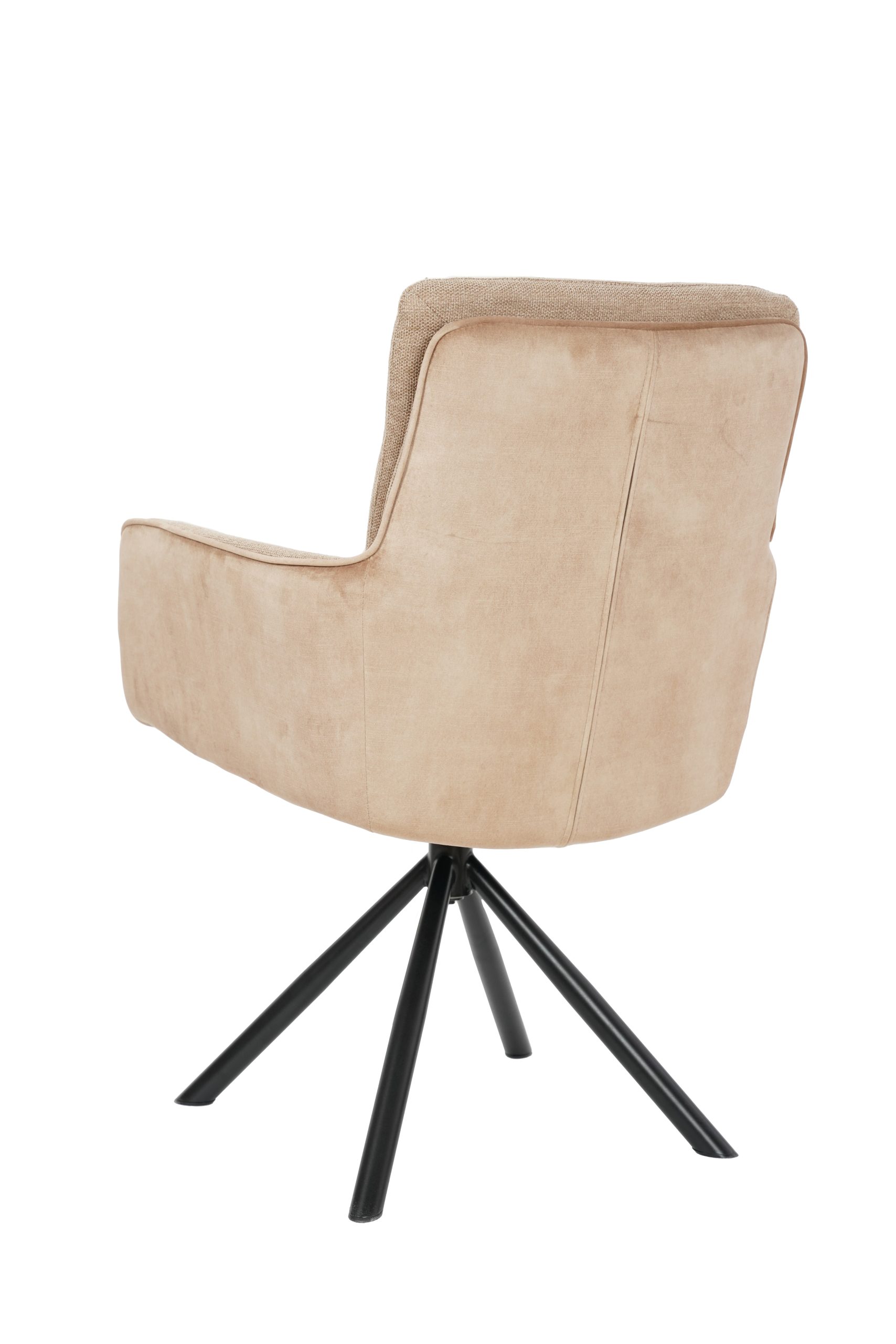 **Carly Fabric Swivel Dining Chair** - Image 4