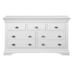 Isabella 3+4 Wide Drawer Chest