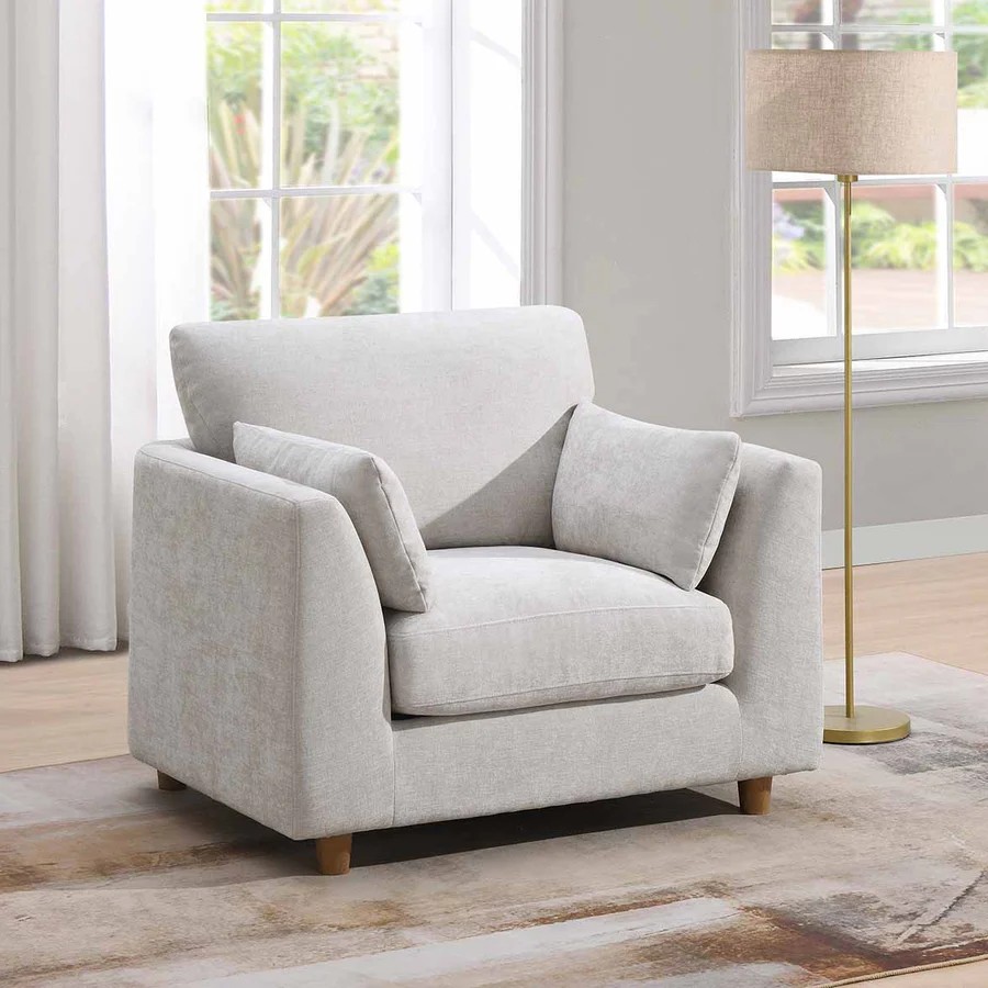 Alina Armchair Liberty Pearl - Stone