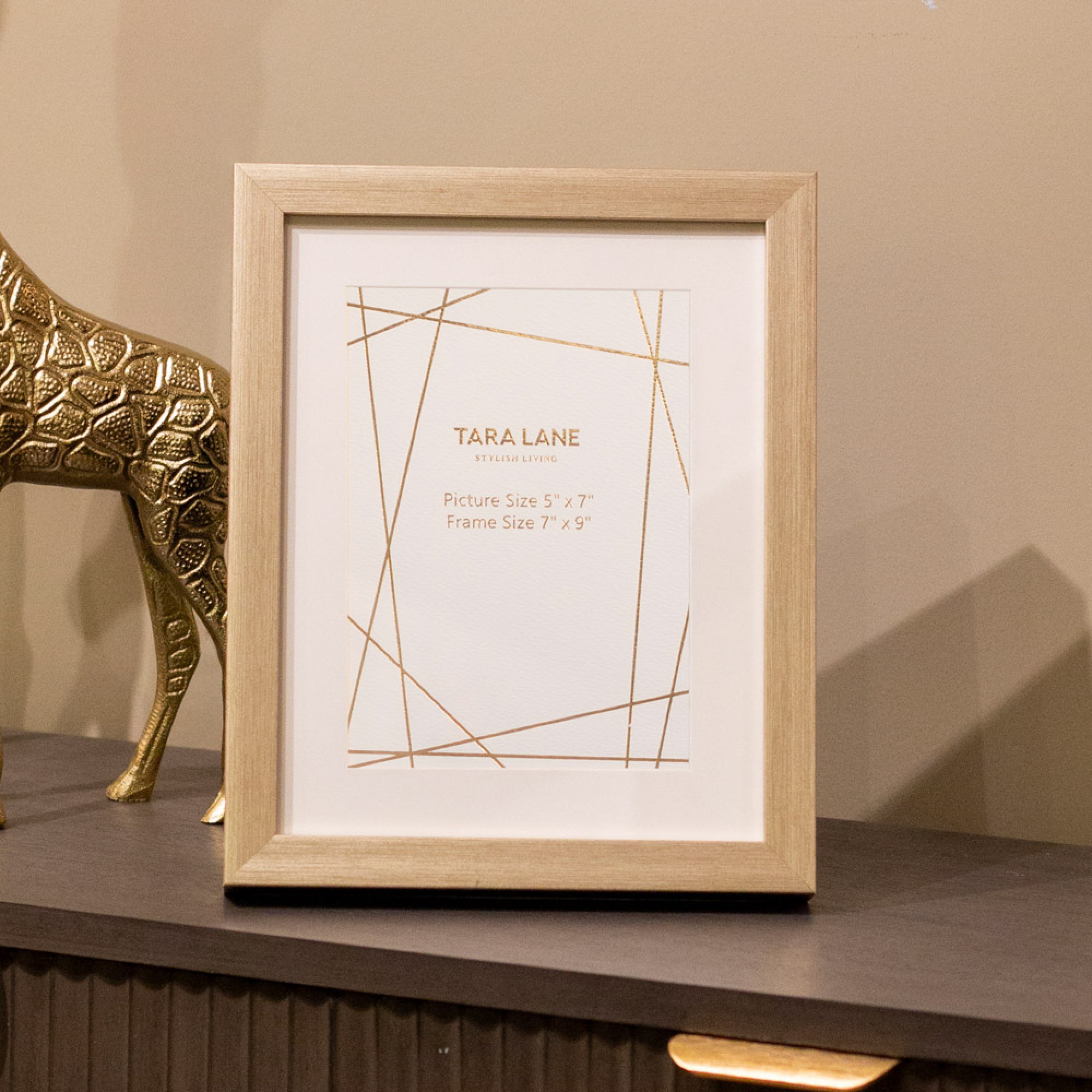 Gallery Photo Frame  5 X 7 Champagne - Image 4