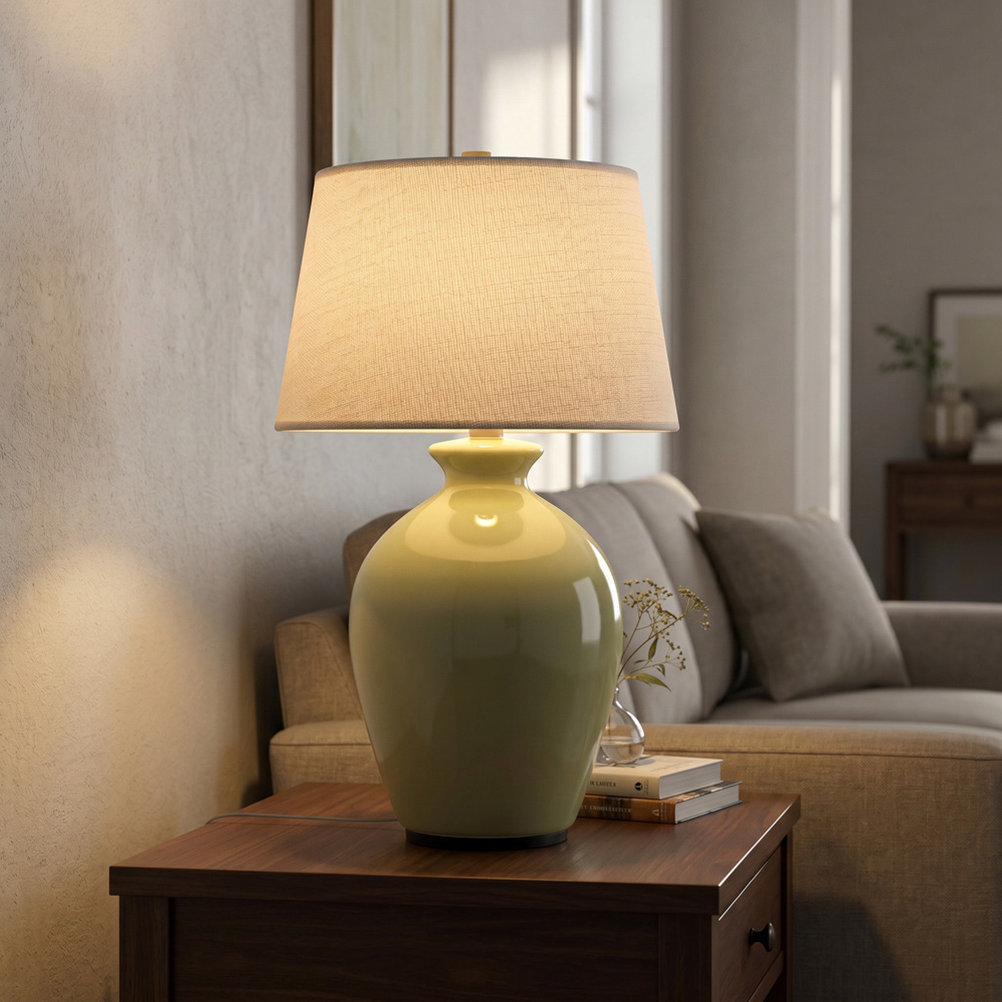 Aster ceramic rechargeable lamp green - TL7513 - Image 3